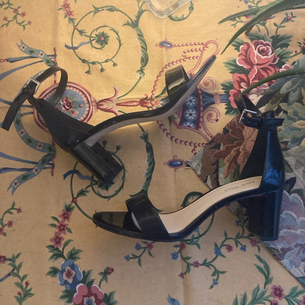 Black Patent Leather Party Shoes